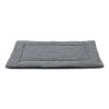 Dog Bed Mat Comfortable Fleece Pet Dog Crate Carpet Reversible Pad Joint Relief S Size